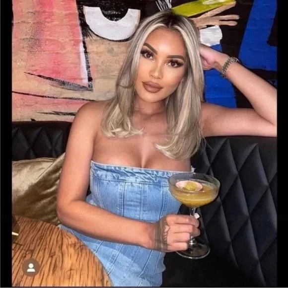 NWT Zara Denim Mini Dress - Picture 10 of 17